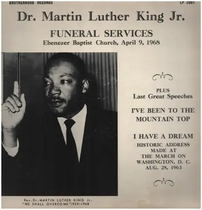 Dr. Martin Luther King, Jr. - Funeral Services