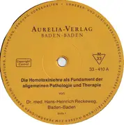 LP - Dr. Med. Hans-Heinrich Reckeweg - Die Homotoxinlehre Als Fundament Der Allgemeinen Pathologie Und Therapie