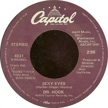 Dr. Hook - Sexy Eyes