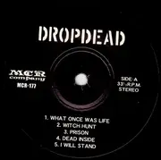 7inch Vinyl Single - Dropdead / Unholy Grave - Dropdead / Unholy Grave