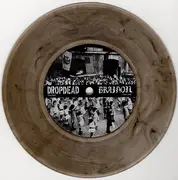 7inch Vinyl Single - Dropdead / Brainoil - Dropdead / Brainoil - Limited Edition, clear black mixed pressing