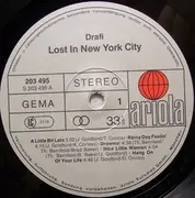 LP - Drafi Deutscher - Lost In New York City