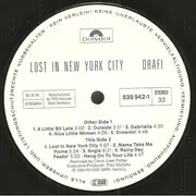 LP - Drafi Deutscher - Lost In New York City