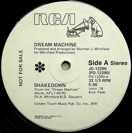 Dream Machine - Shakedown