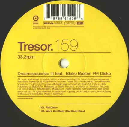 Dream Sequence Feat.: Blake Baxter - FM Disko