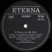 LP - Dresdner Kreuzchor / Rudolf Mauersberger - O Musica Du Edle Kunst