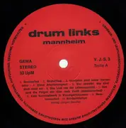 LP - Drum Links - Mannheim - rare polit folk private