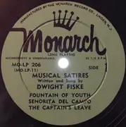 10'' - Dwight Fiske - Musical Satires - Mono