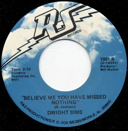 Dwight Sims - Where There's Smoke There's Gotta Be Fire