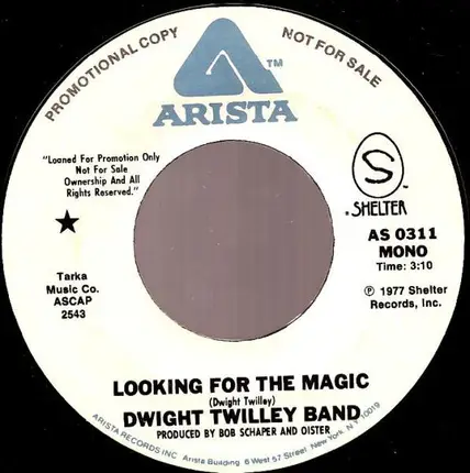 Dwight Twilley Band - Looking For The Magic