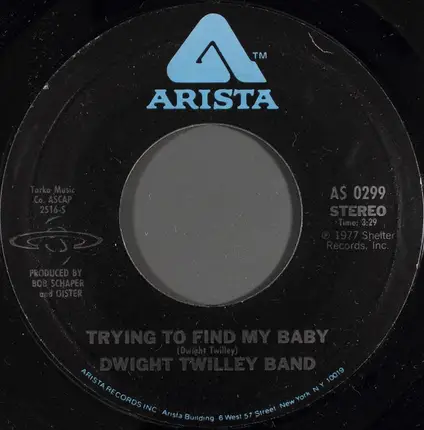 Dwight Twilley Band - Trying To Find My Baby