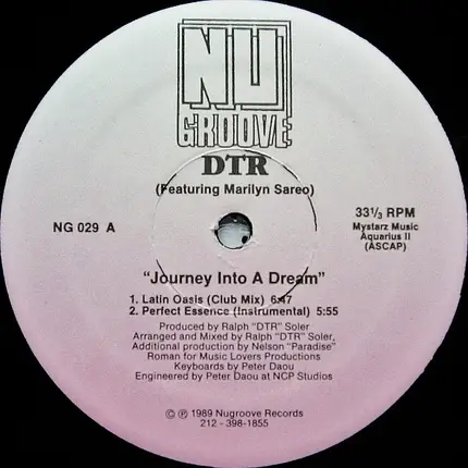 DTR Featuring Marilyn Sareo - Journey Into A Dream