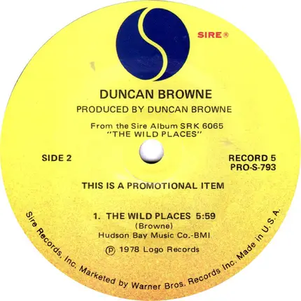 Duncan Browne - Crash / Roman Vecu / The Wild Places