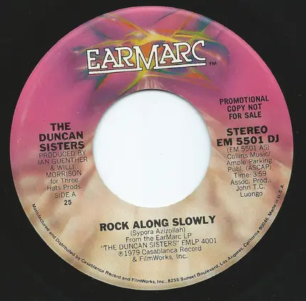 Duncan Sisters - Rock Along Slowly