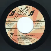 Duncan Sisters - It's You That I Need