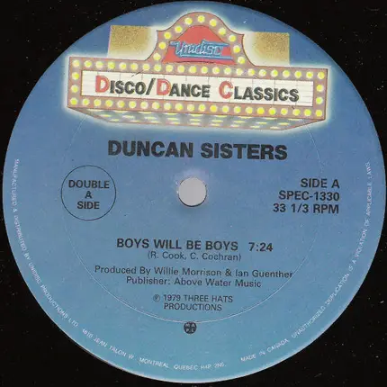 Duncan Sisters / L.I.F.E. - Boys Will Be Boys / You're All Played Out