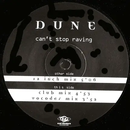 Dune - Can't Stop Raving