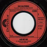 7inch Vinyl Single - Duo California - Nur Mit Dir