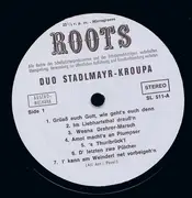 LP - Duo Stadlmayr-Kroupa - A Echta Weana Vorstadt- G'sang!