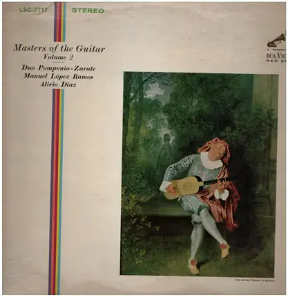 Duo Pomponio-Zarate , Manuel Lopez Ramos , Alirio Díaz - Masters Of The Guitar Volume 2