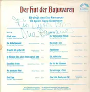 LP - Duo Ramsauer , Sepp Gussmann - Der Hut Der Bajuwaren - signed