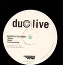 12inch Vinyl Single - Duo Live - You Know / Ghetto Children - RARE