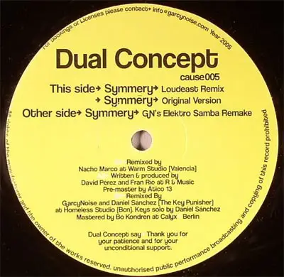 Dual Concept - Symmery