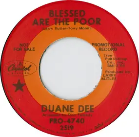 Duane Dee - Blessed Are The Poor / Carmelita's House