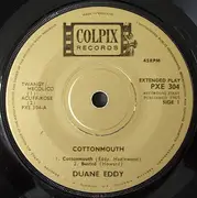 7inch Vinyl Single - Duane Eddy And The Rebels - Cottonmouth - EP
