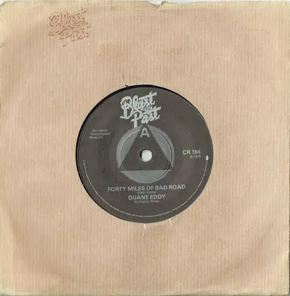 Duane Eddy / Bill Doggett / Dee Clark - Forty Miles Of Bad Roads / Honky Tonk (Pt.1) / Raindrops