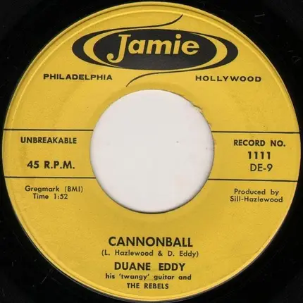 Duane Eddy & His 'Twangy' Guitar And The Rebels - Mason Dixon Lion