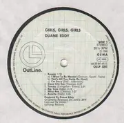 LP - Duane Eddy & His 'Twangy' Guitar And The Rebels - Girls! Girls! Girls!