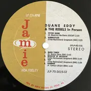 LP - Duane Eddy & His 'Twangy' Guitar And The Rebels - In Person