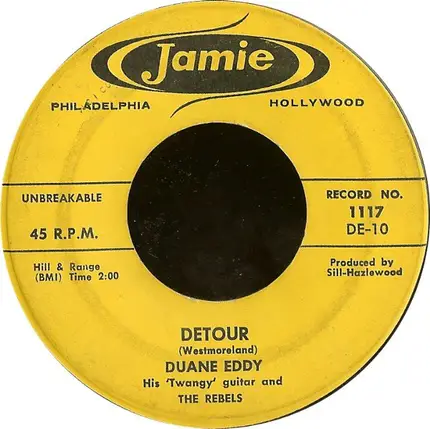 Duane Eddy & His 'Twangy' Guitar And The Rebels - The Lonely One