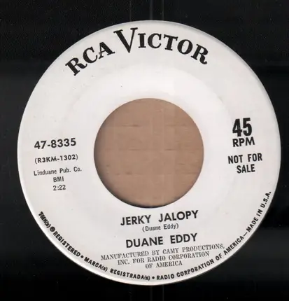 Duane Eddy - Jerky Jalopy / Guitar Child