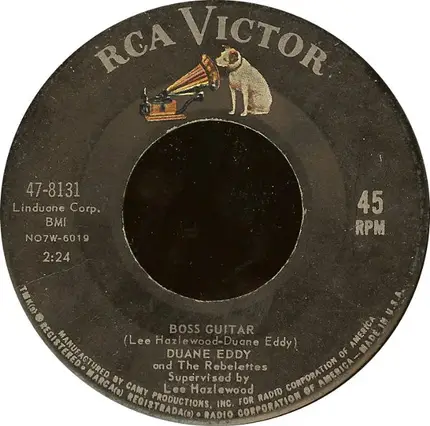 Duane Eddy & The Rebelettes - Boss Guitar