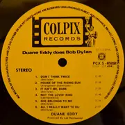 LP - Duane Eddy - Duane Eddy Does Bob Dylan