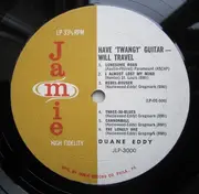 LP - Duane Eddy - Have Twangy Guitar Will Travel - No Crown Album Text, Mfg. By Jamie Text