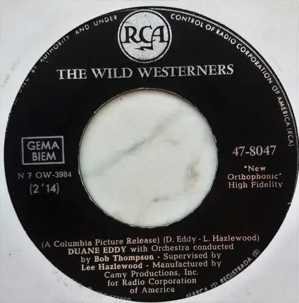 Duane Eddy - The Ballad Of Paladin / The Wild Westerners