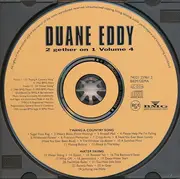 CD - Duane Eddy - 2 Gether On 1 Volume 4 - Twang A Country Song/ Water Sking
