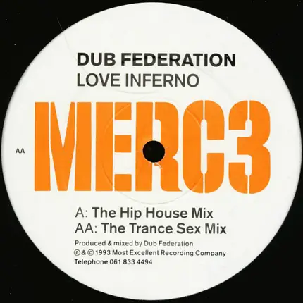 Dub Federation - Love Inferno