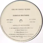 LP - Dubious Brothers - Absolute Bethlehem