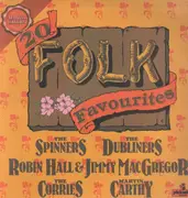 LP - Dubliners, Spinners, Corries - 20 Folk Favourites