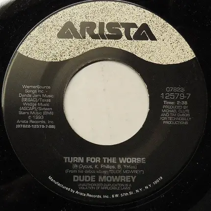 Dude Mowrey - Hold On, Elroy