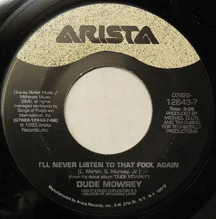 Dude Mowrey - Somewhere In Between