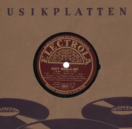 Margarete Teschemacher - Duett Micaela-José, Carmen, 1.Akt, T.1/2