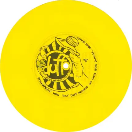 Duffo / Johnny G - Psychiatrists' Warn That Duff Records Can Cause Brain Damage ... Brain Damage ... / Johnny G. Intro