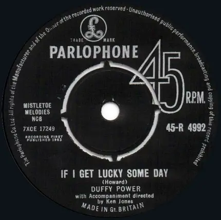 Duffy Power - It Ain't Necessarily So / If I Get Lucky Some Day