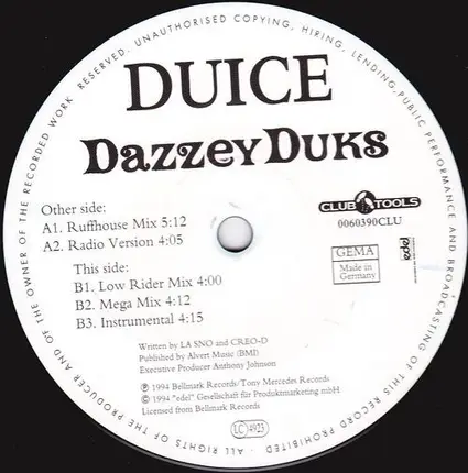 Duice - Dazzey Duks
