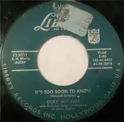 Duke Mitchell - It's Too Soon To Know / Be Mine Tonight